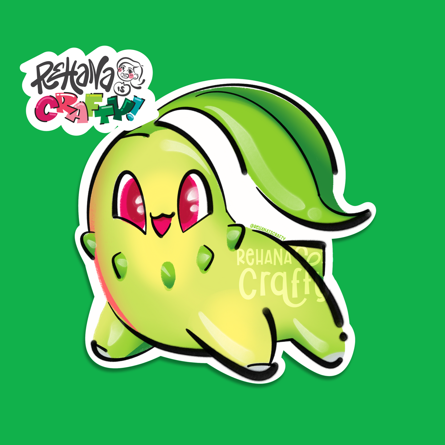 Chikorita | Vinyl Sticker