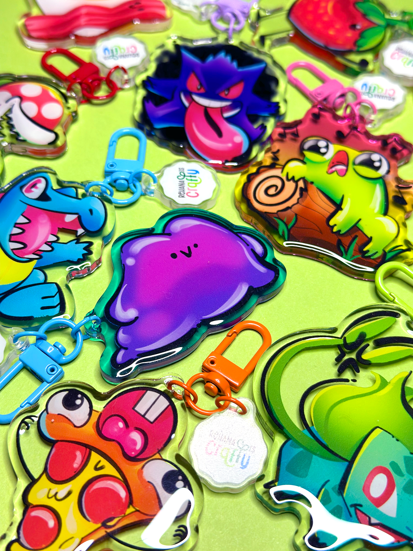 Piranha Plant | Acrylic Keychain