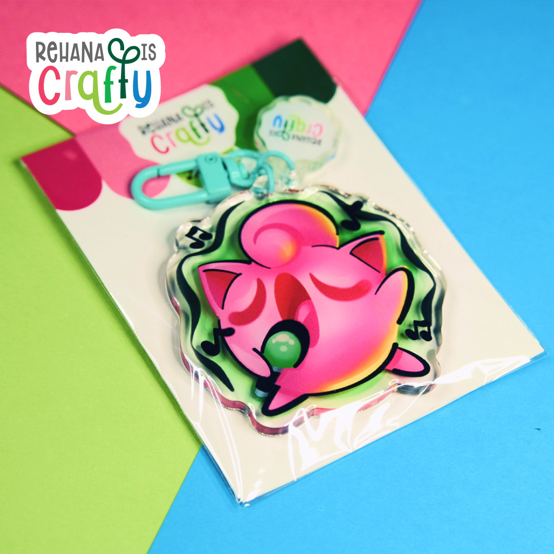 JigglyPuff | Acrylic Keychain