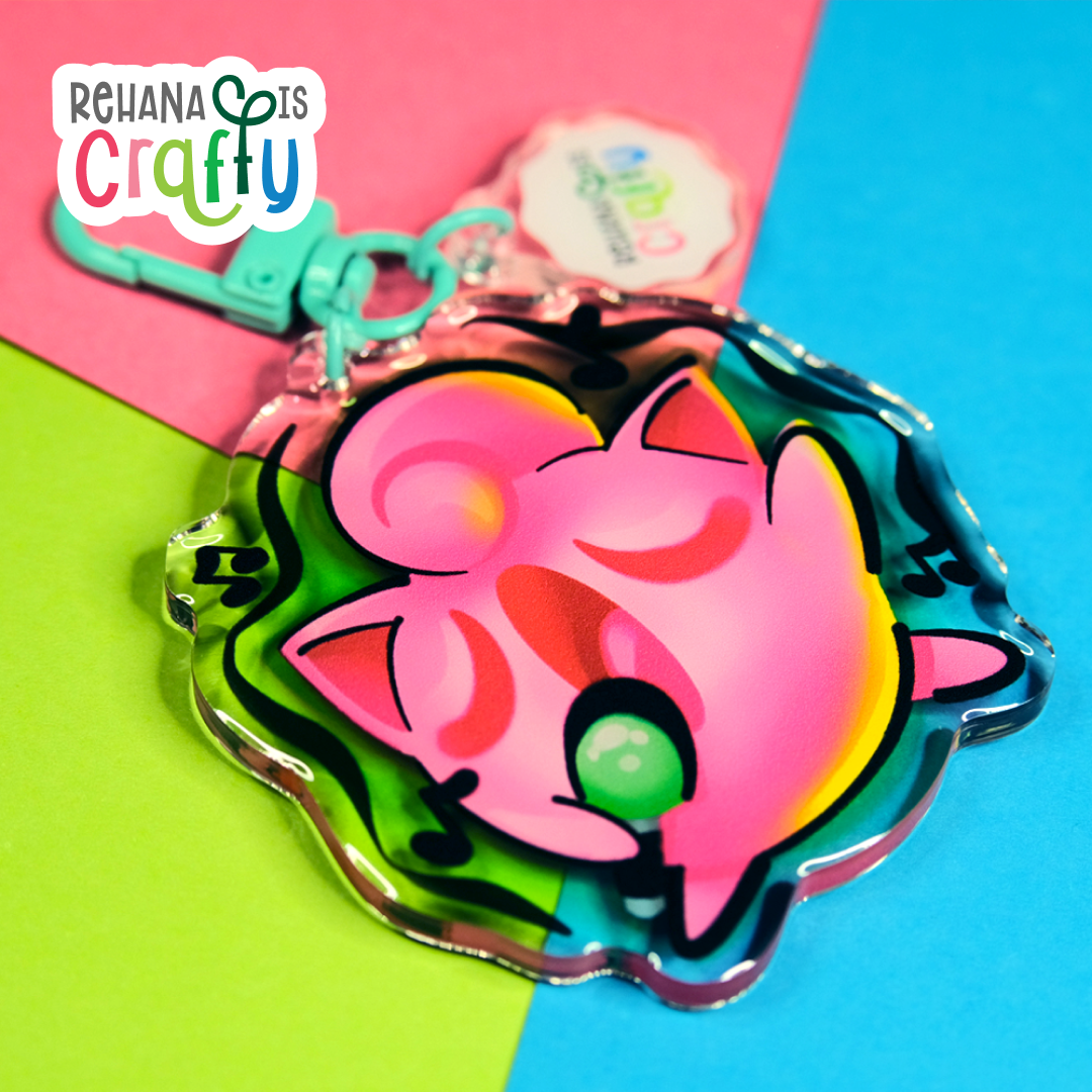 JigglyPuff | Acrylic Keychain