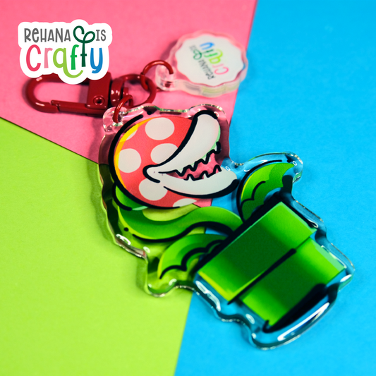 Piranha Plant | Acrylic Keychain