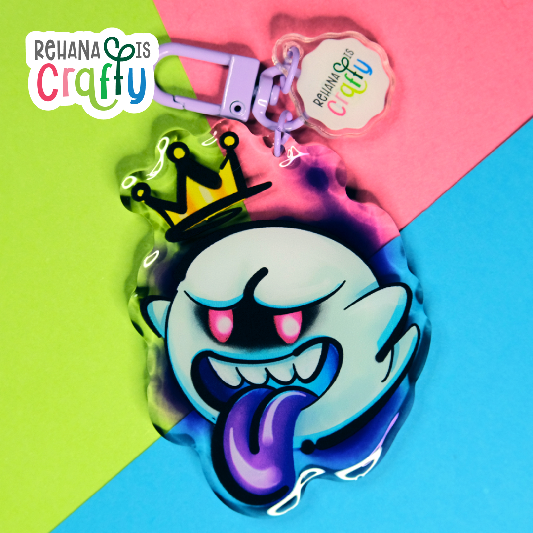 King Boo | Acrylic Keychain