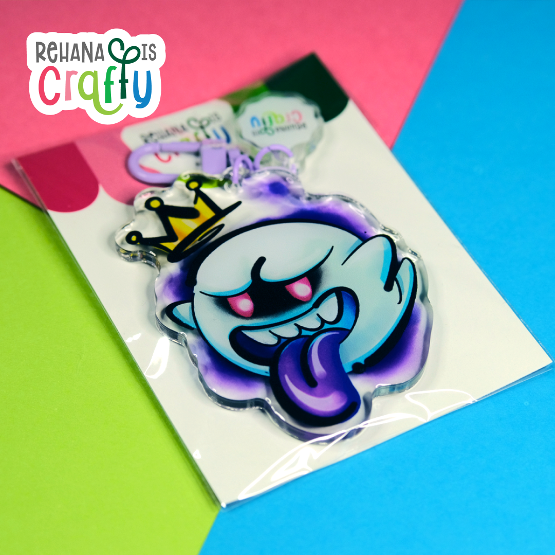 King Boo | Acrylic Keychain