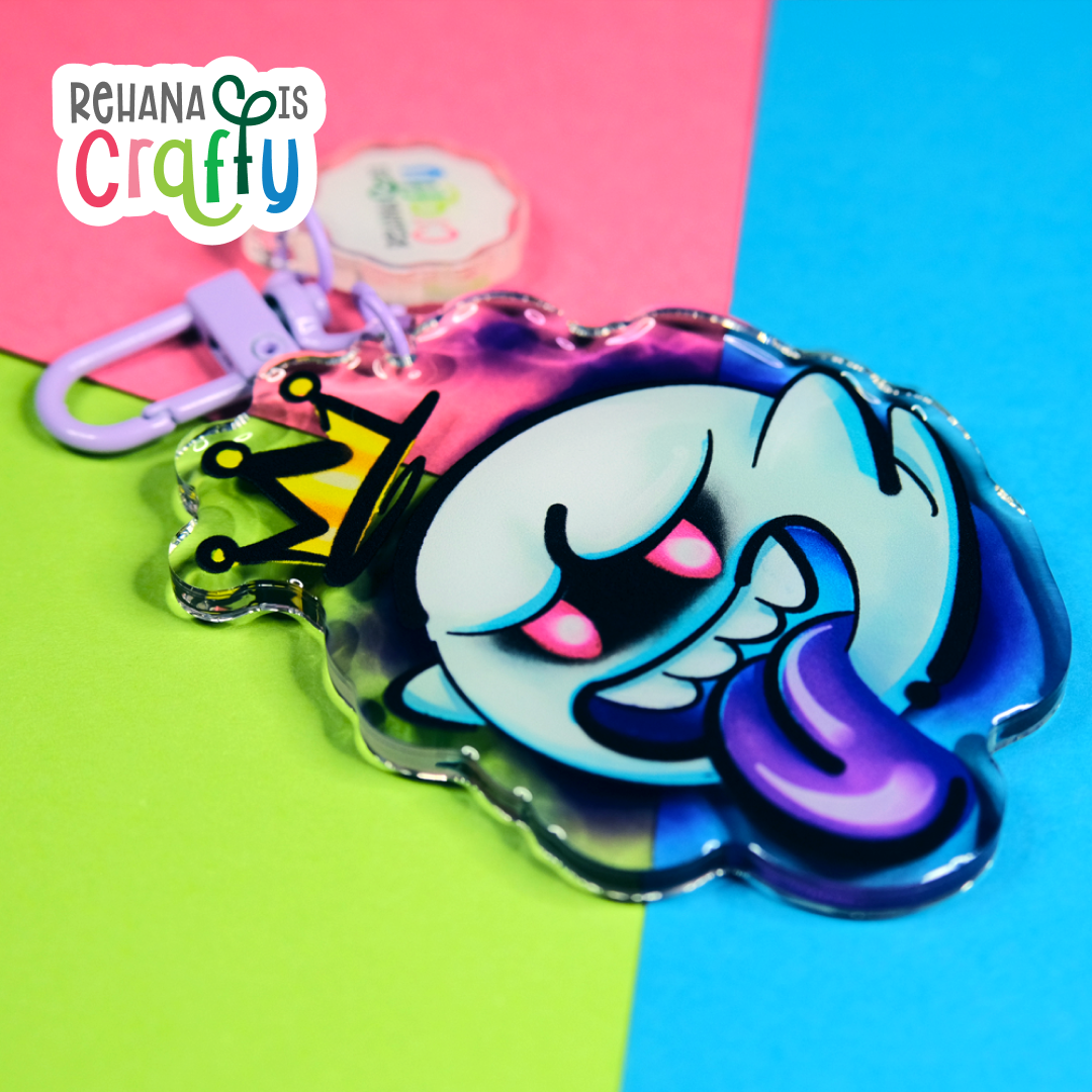 King Boo | Acrylic Keychain