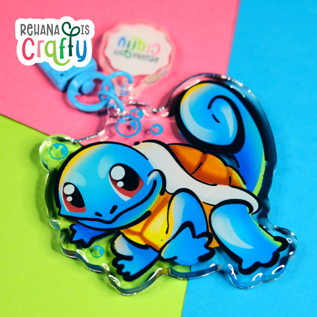 Squirtle | Acrylic Keychain