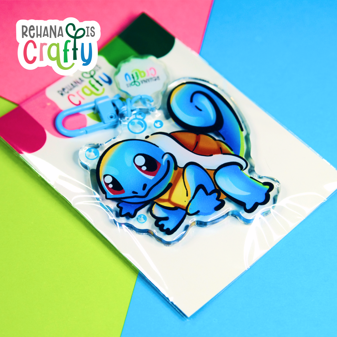 Squirtle | Acrylic Keychain