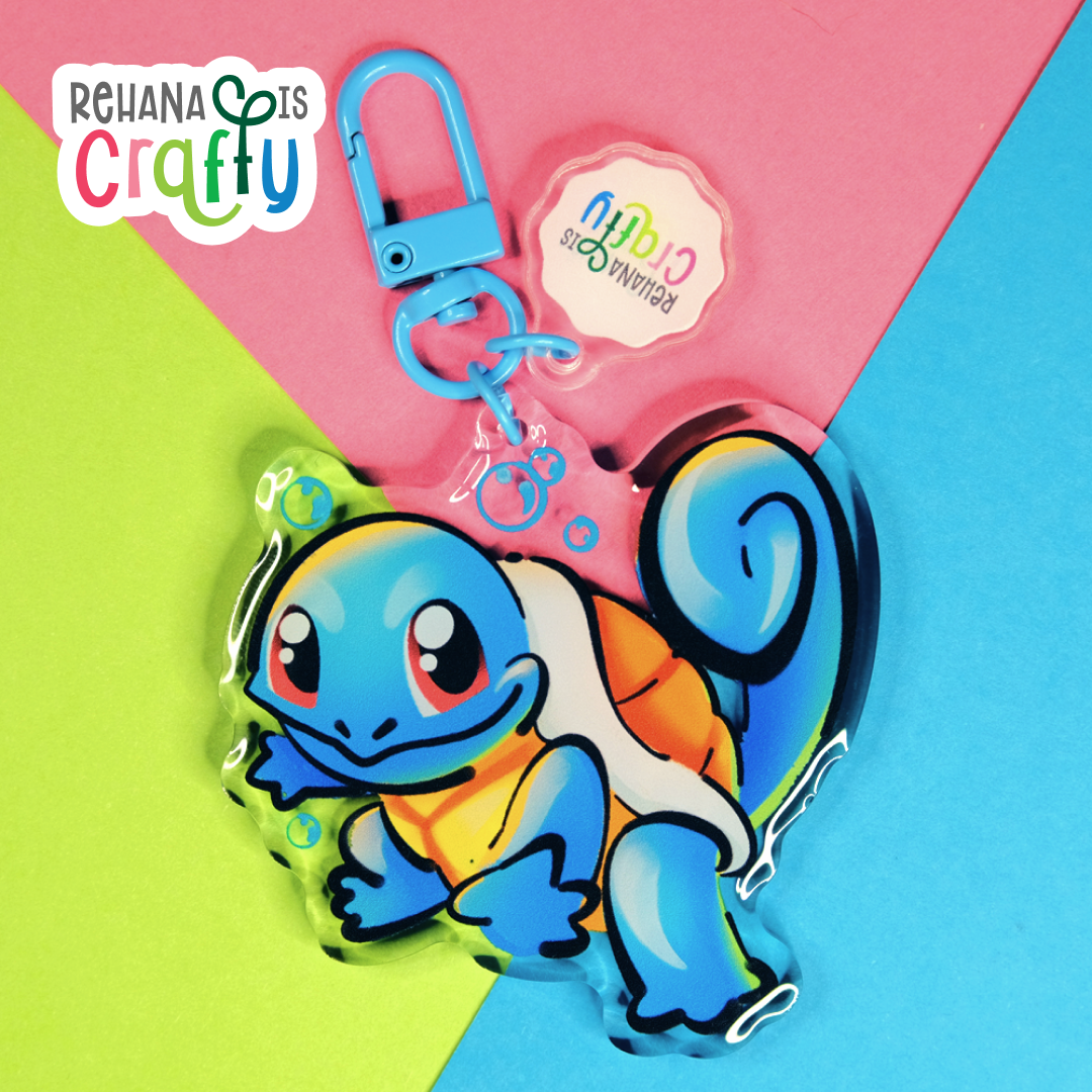 Squirtle | Acrylic Keychain