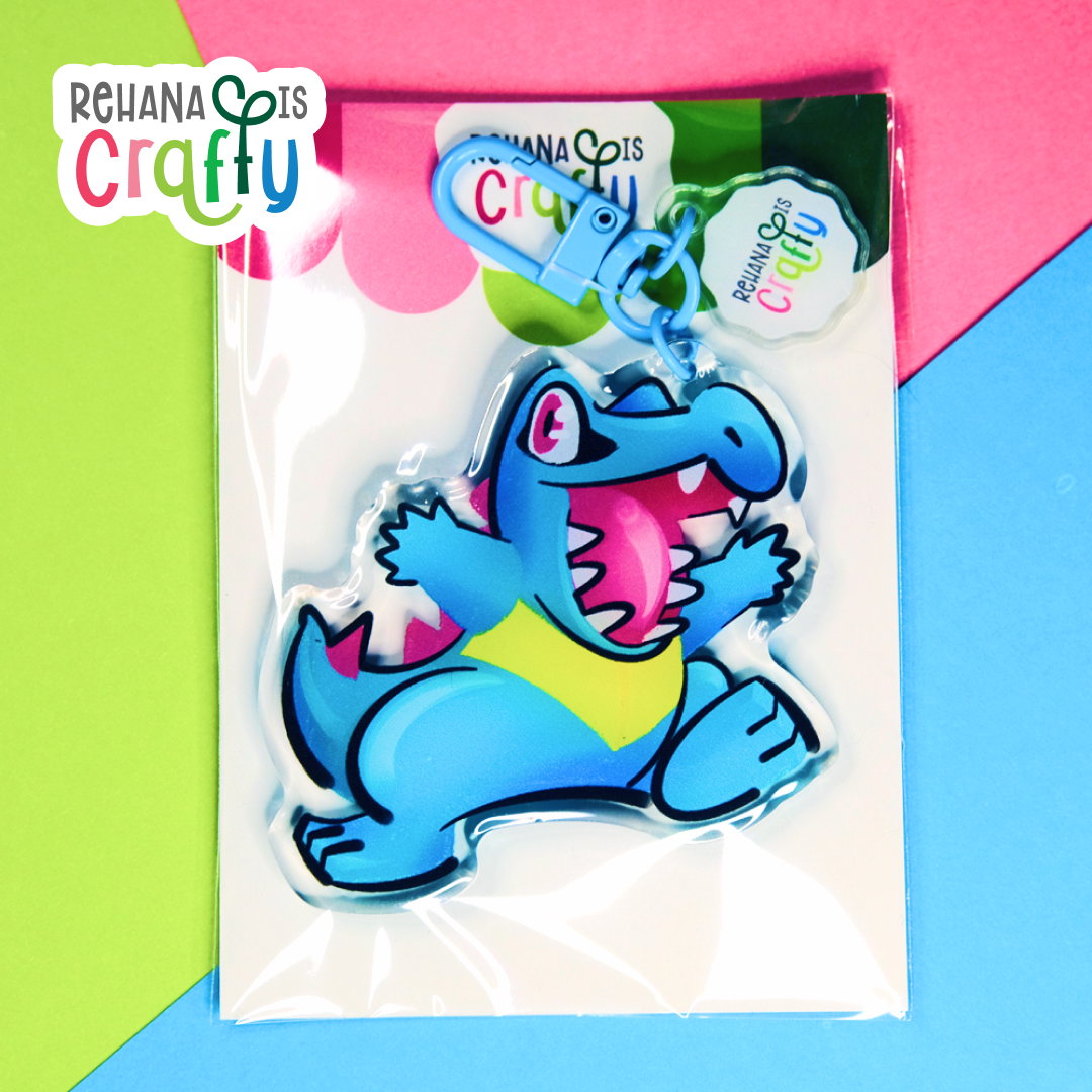 Totodile | Acrylic Keychain