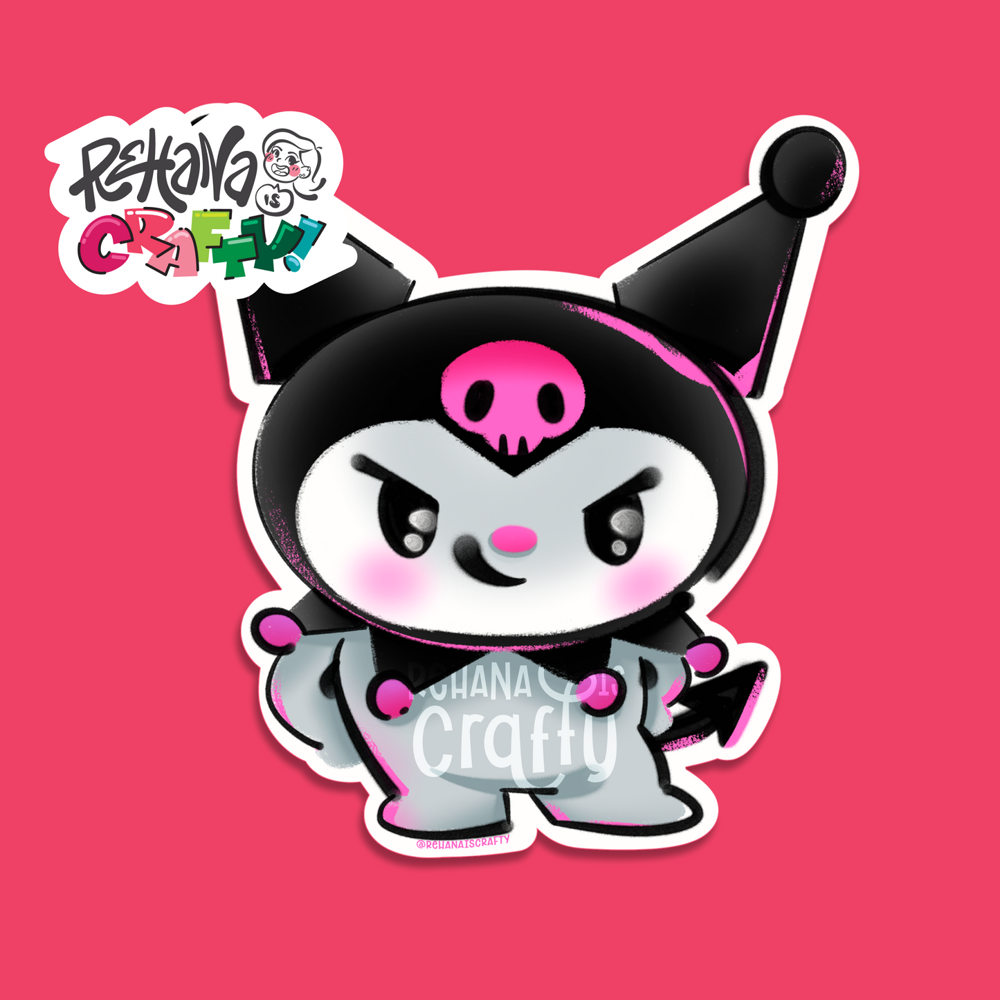 Kuromi | Vinyl Sticker