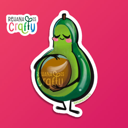 Mama Avocado | Vinyl Sticker