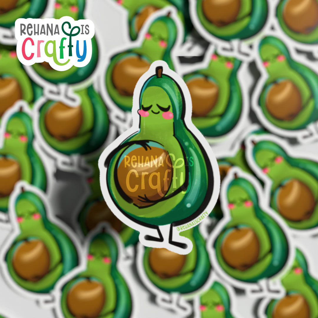 Mama Avocado | Vinyl Sticker