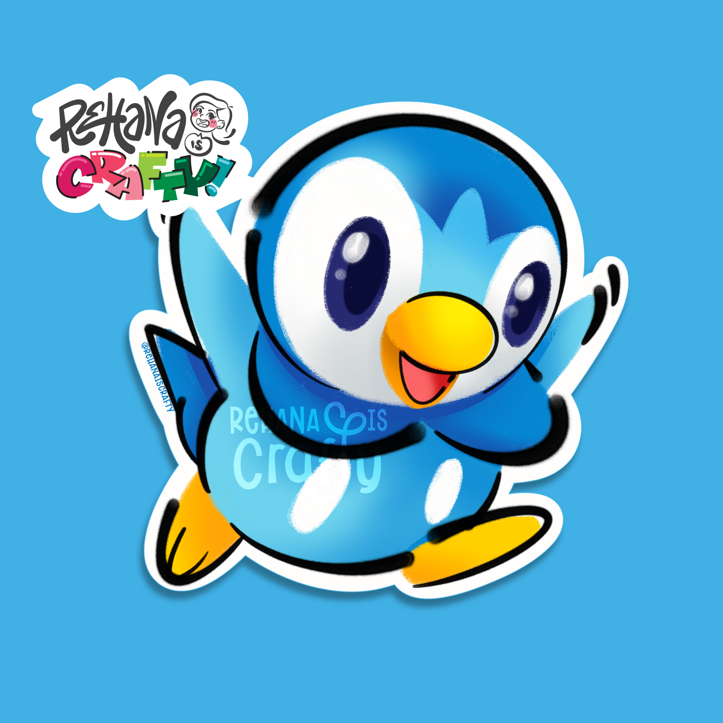 Piplup | Vinyl Sticker