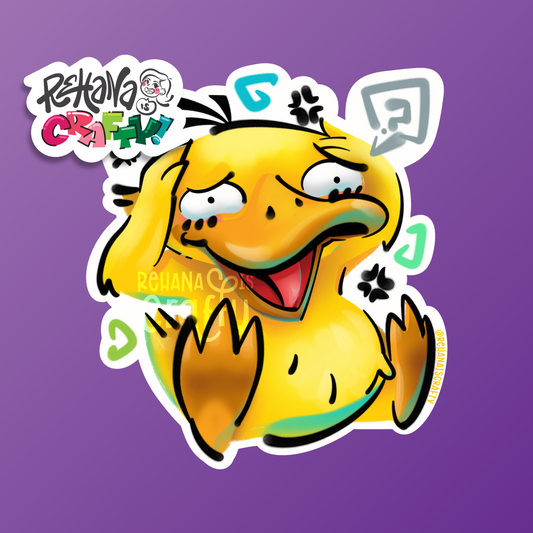 Psyduck | Vinyl Sticker
