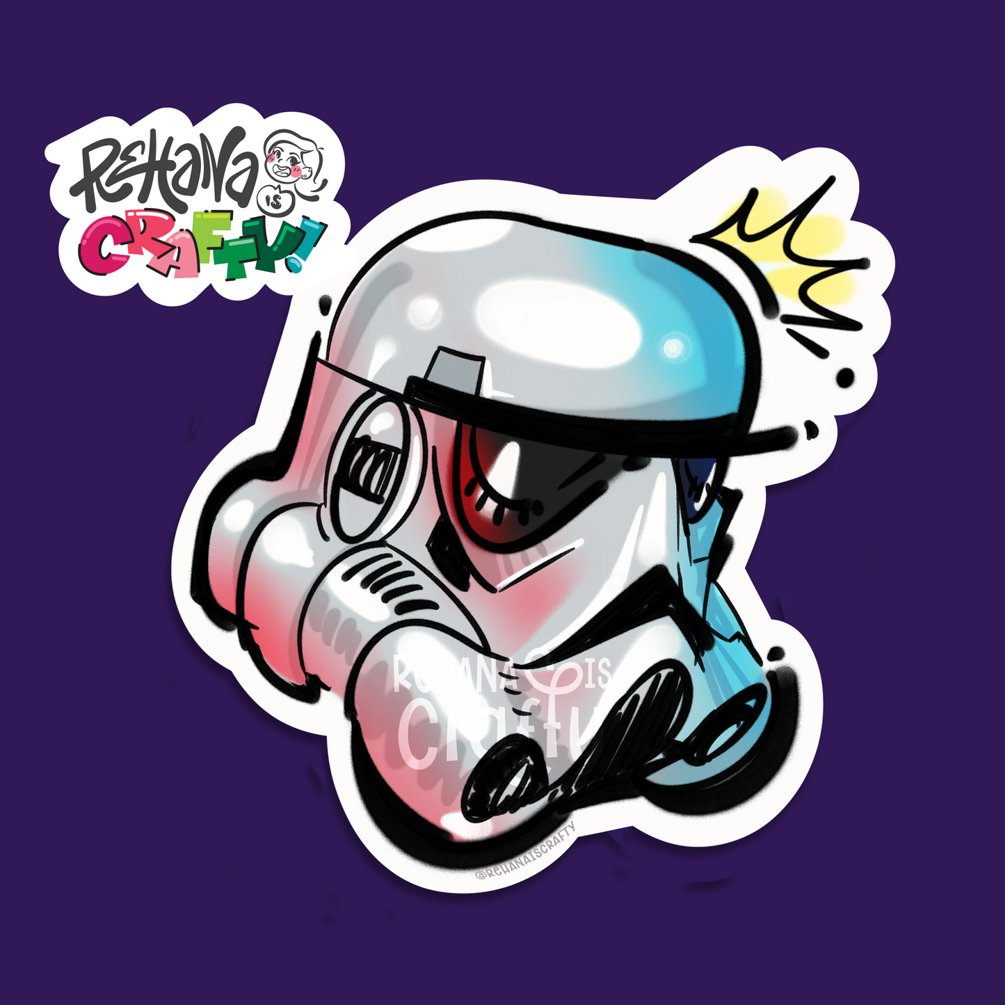 Graffiti Trooper | Vinyl Sticker