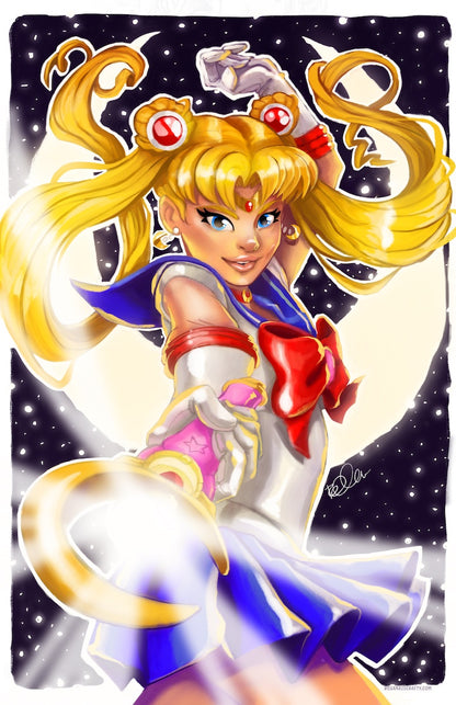 Sailor Moon Fan Art | 11x17 Art Print