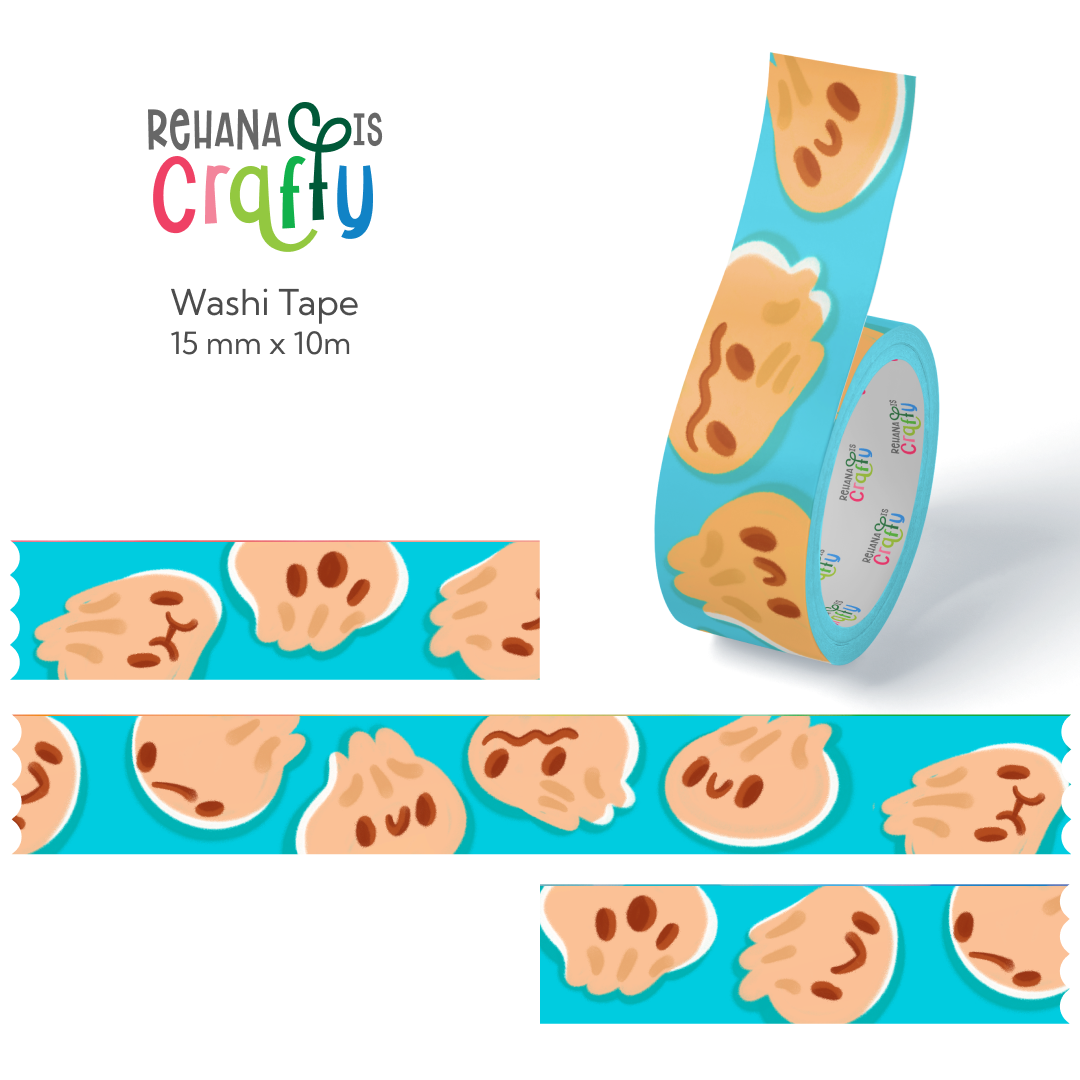 Dumplings | Washi Tape | 15mm