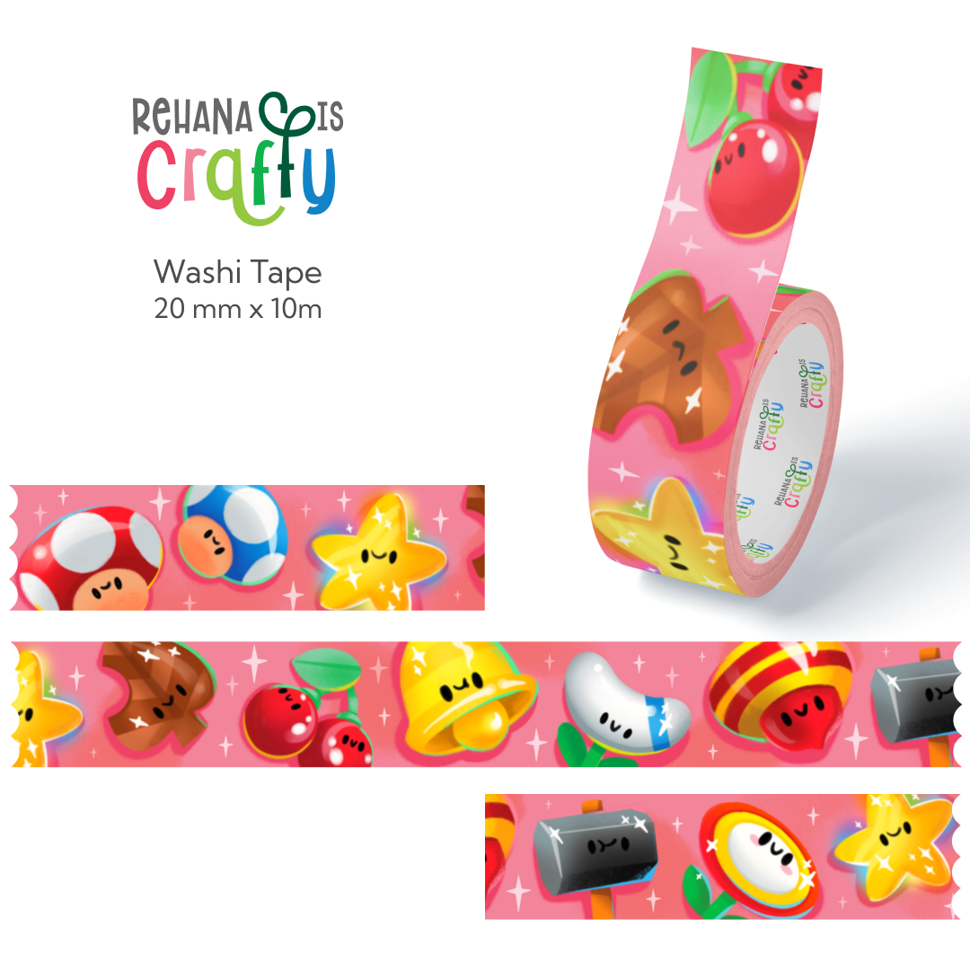 Choose Your Power-Up | Washi Tape | 15mm