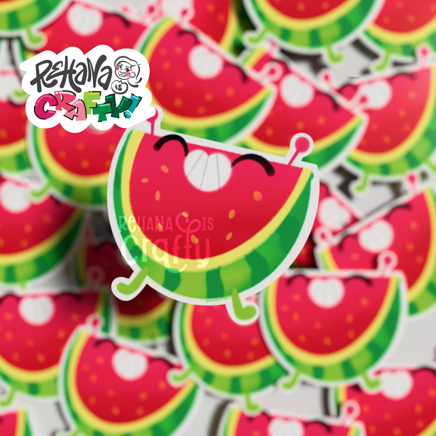 Watermelon Joy | Vinyl Sticker