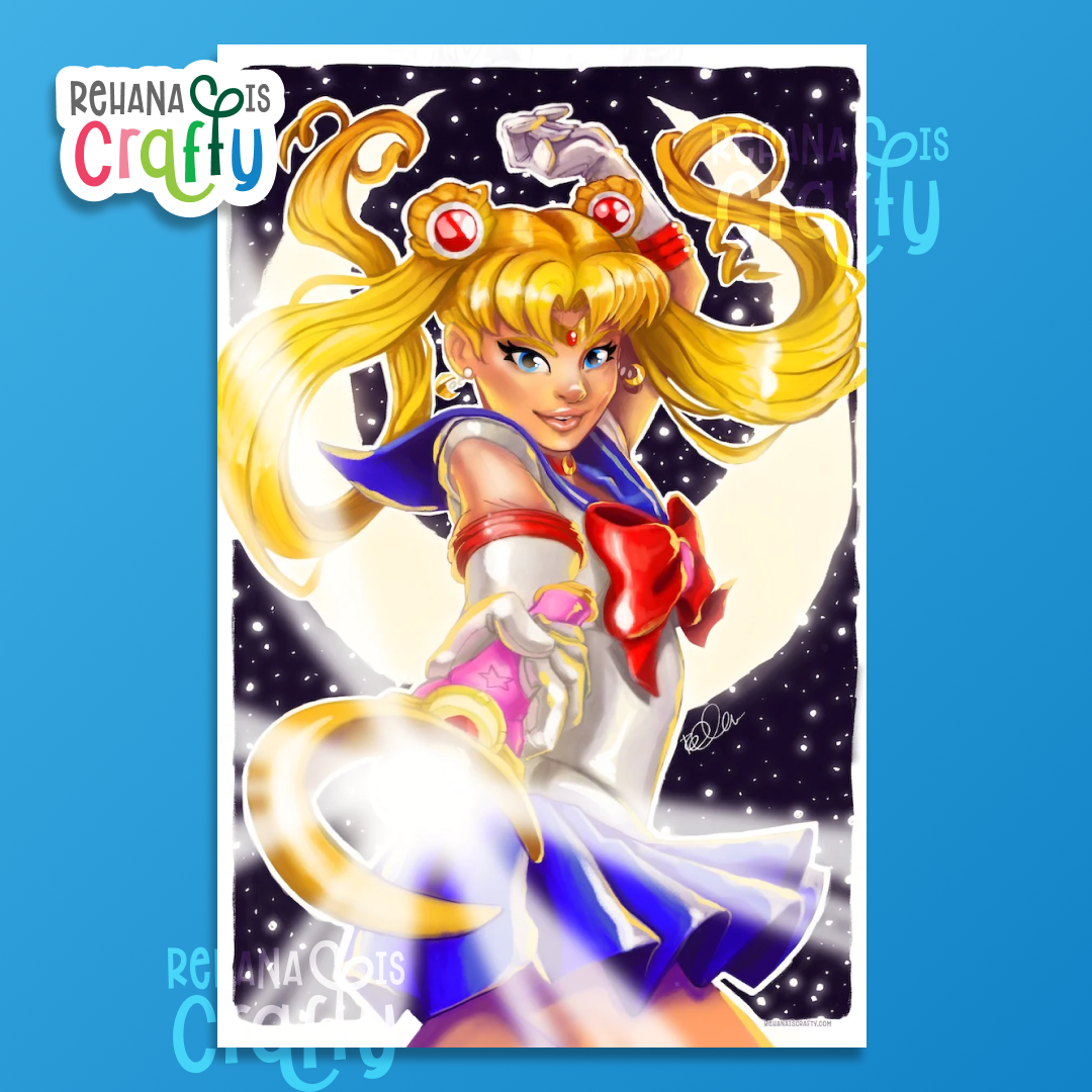 Sailor Moon Fan Art | 11x17 Art Print