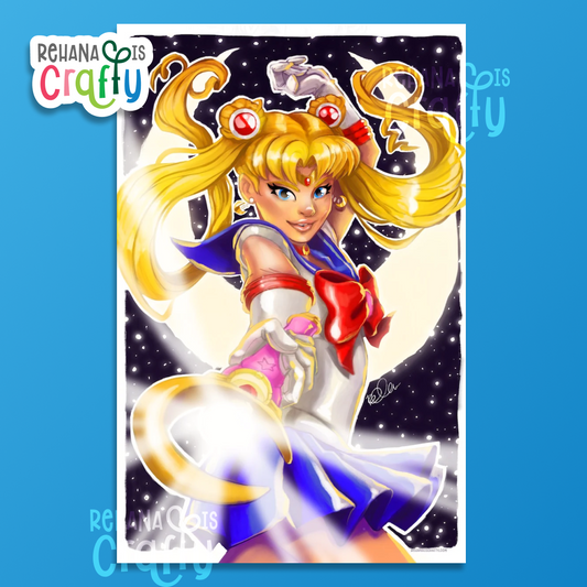 Sailor Moon Fan Art | 11x17 Art Print