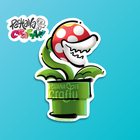 Piranha Plant | Vinyl Sticker