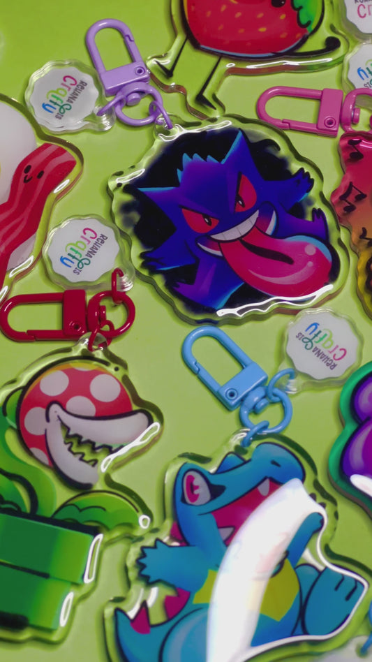 Cute Donut | Acrylic Keychain