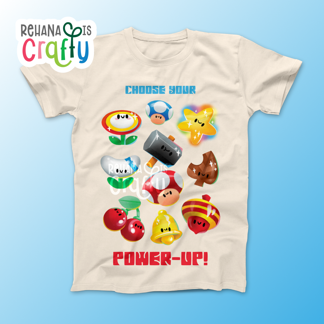 Choose Your Powerup! | Unisex Garment-Dyed T-shirt Comfort Colors