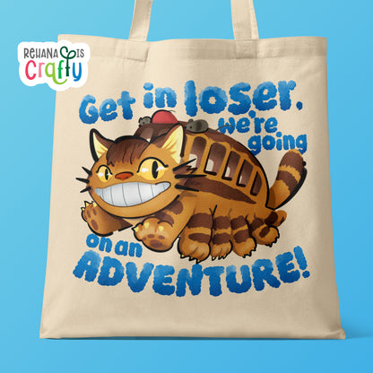 Whimsical Catbus | Tote Bag