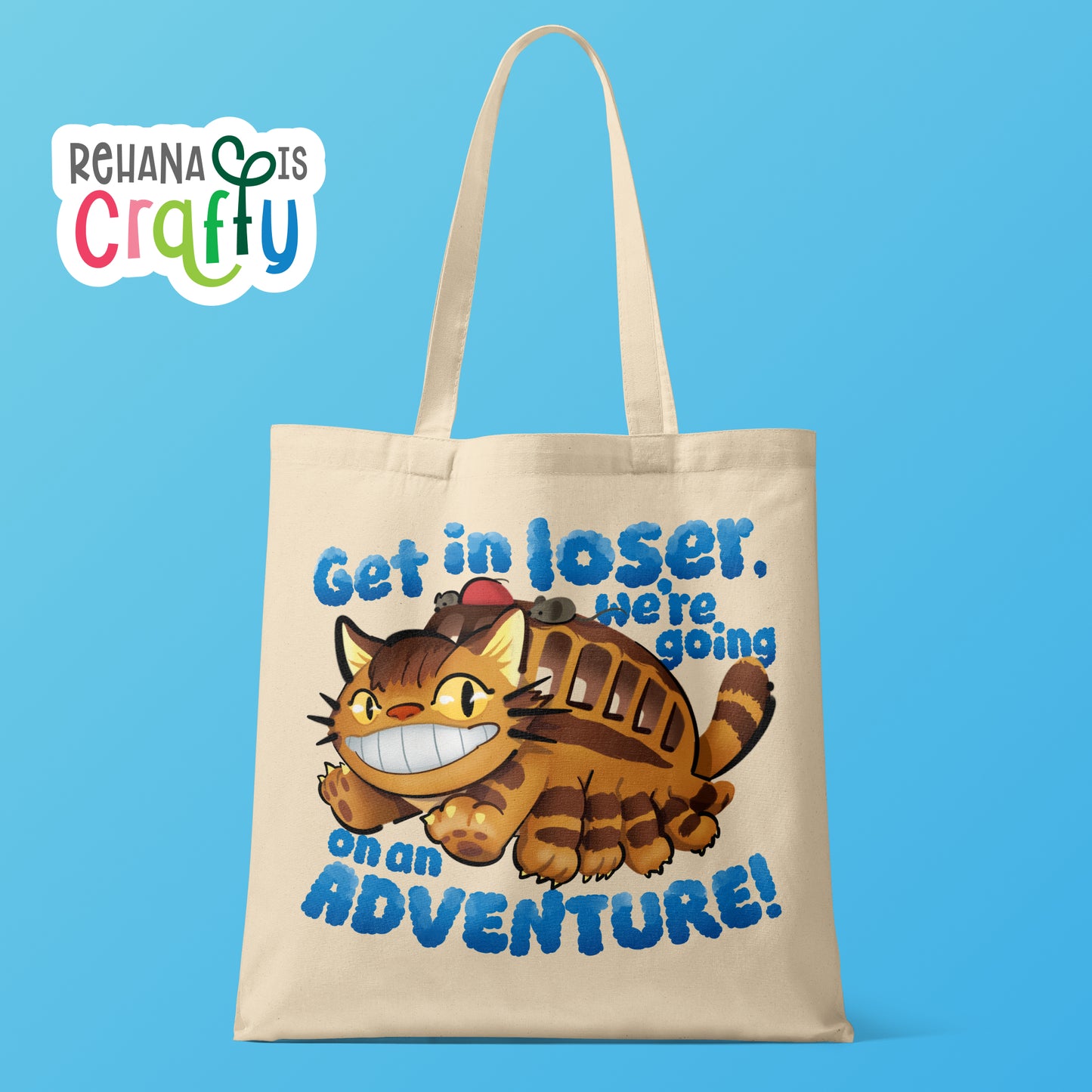 Whimsical Catbus | Tote Bag