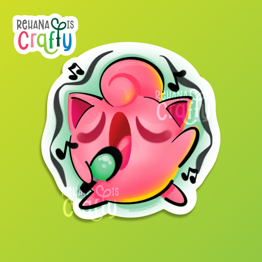 Jigglypuff | Vinyl Sticker