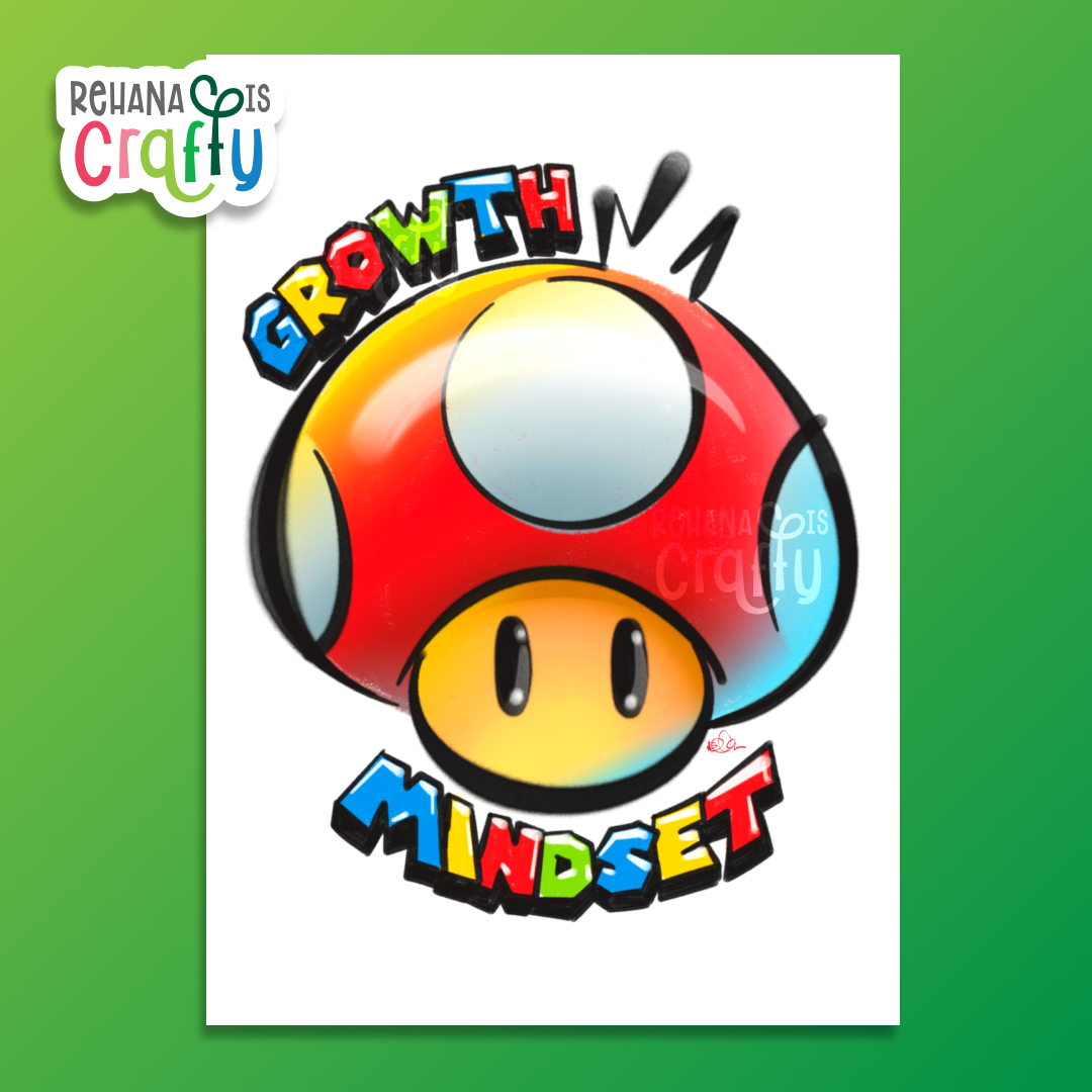 Growth Mindset | 5x7 Art Print