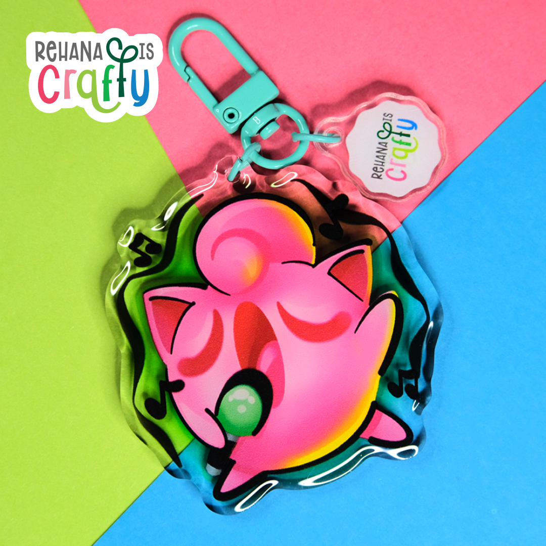JigglyPuff | Acrylic Keychain