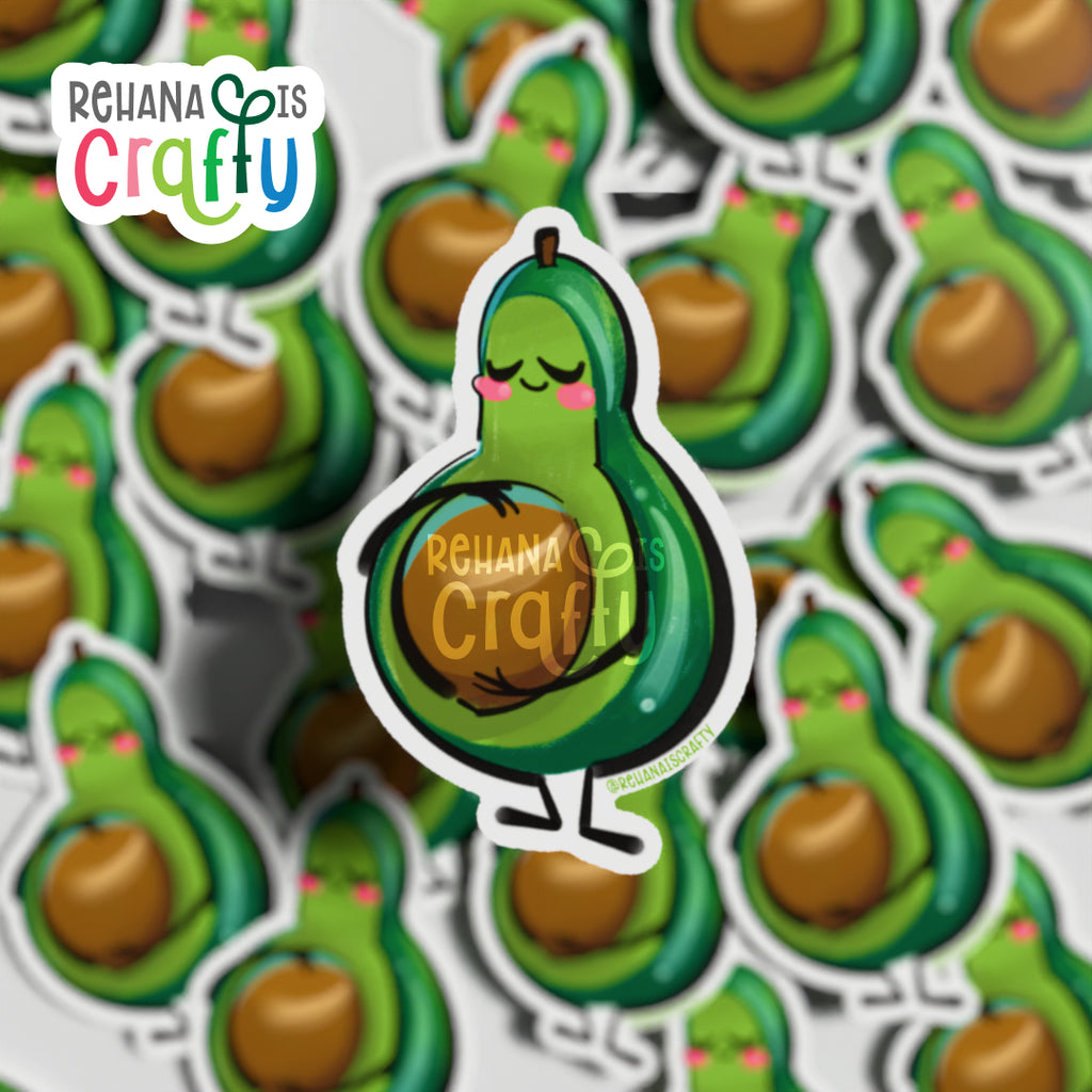 Mama Avocado | Vinyl Sticker