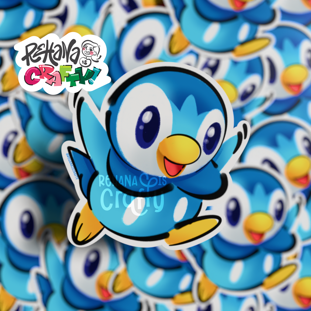 Piplup | Vinyl Sticker