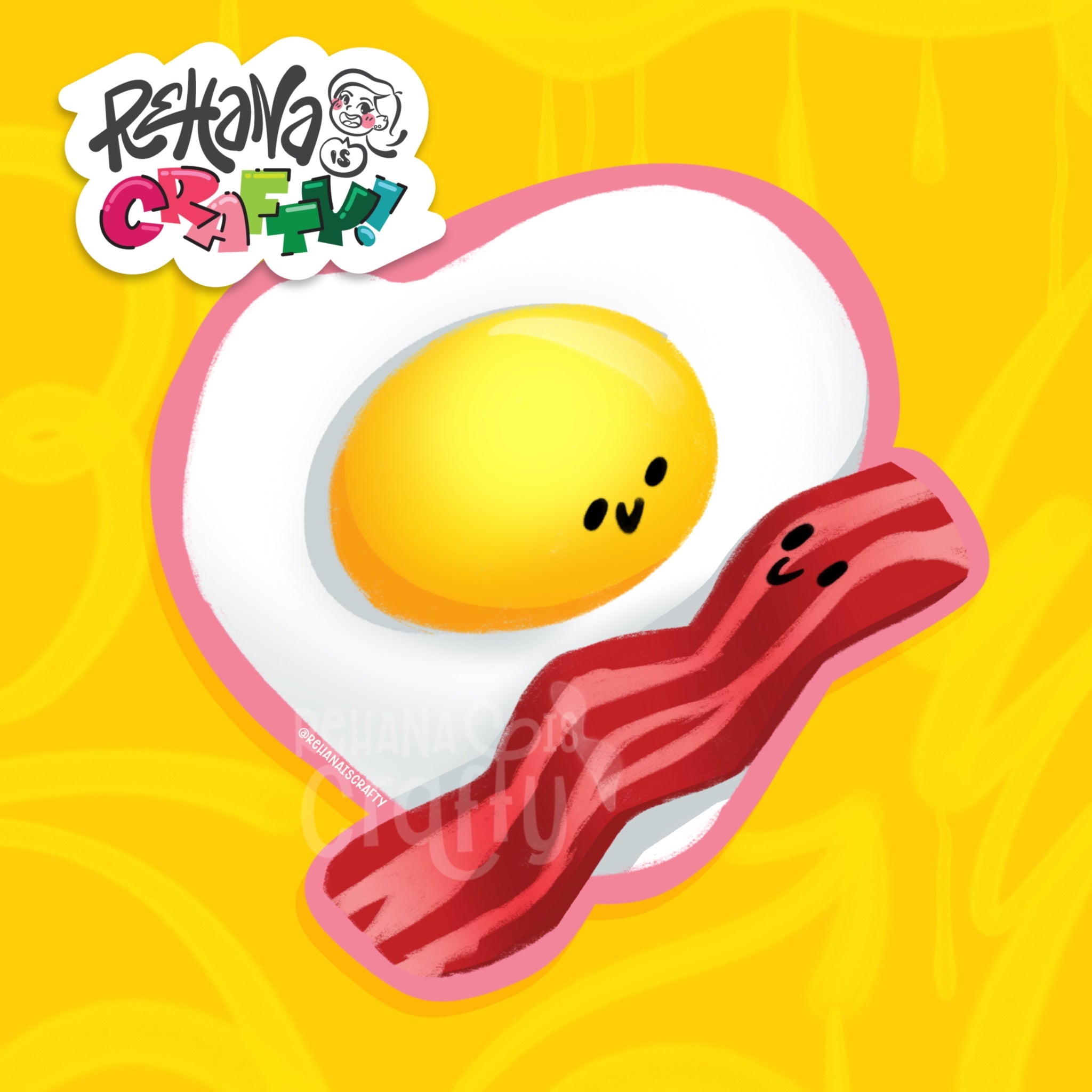 Bacon & Eggs | Vinyl Sticker