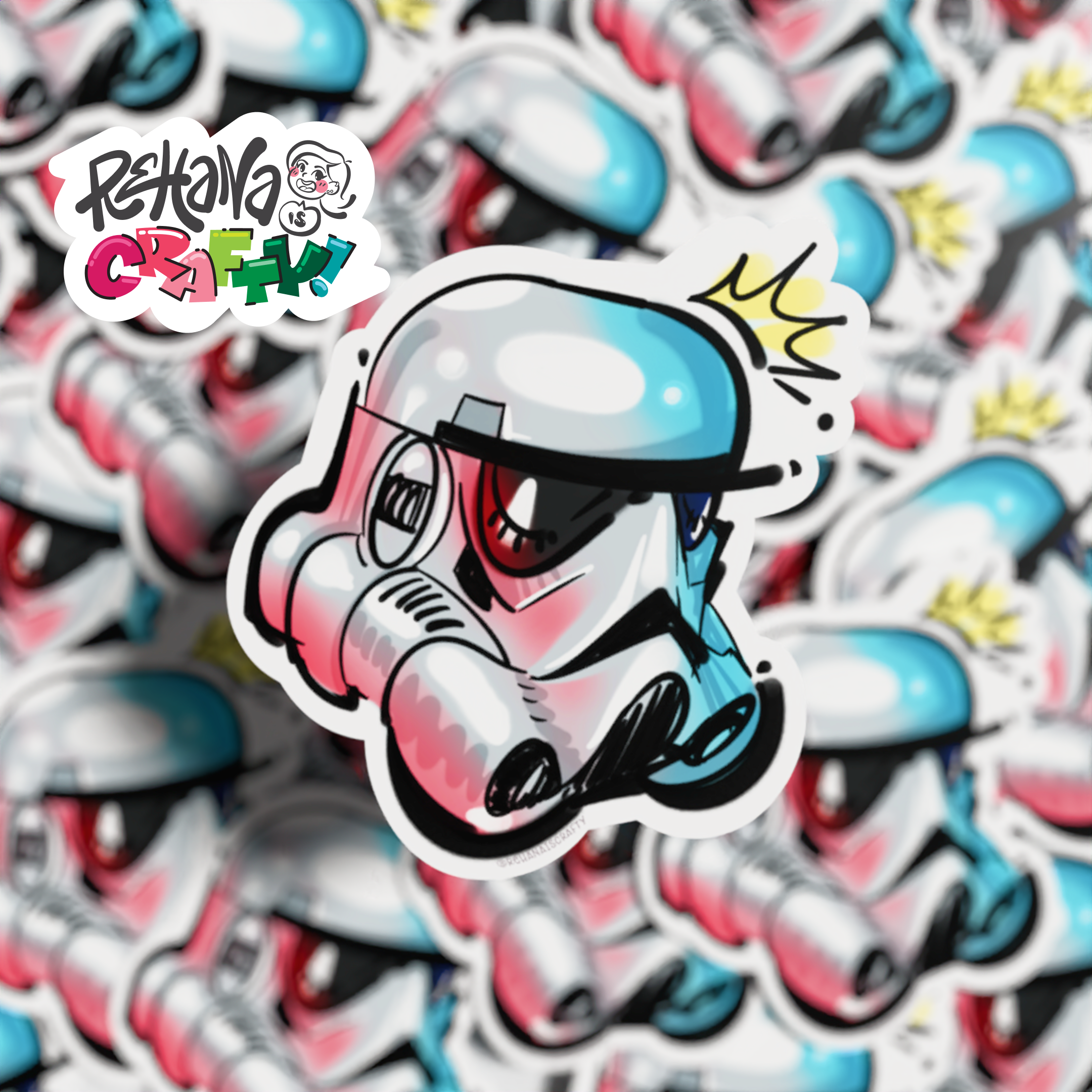 Graffiti Trooper | Vinyl Sticker