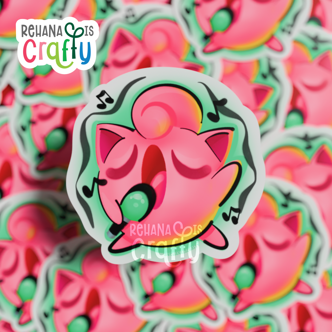 Jigglypuff | Vinyl Sticker