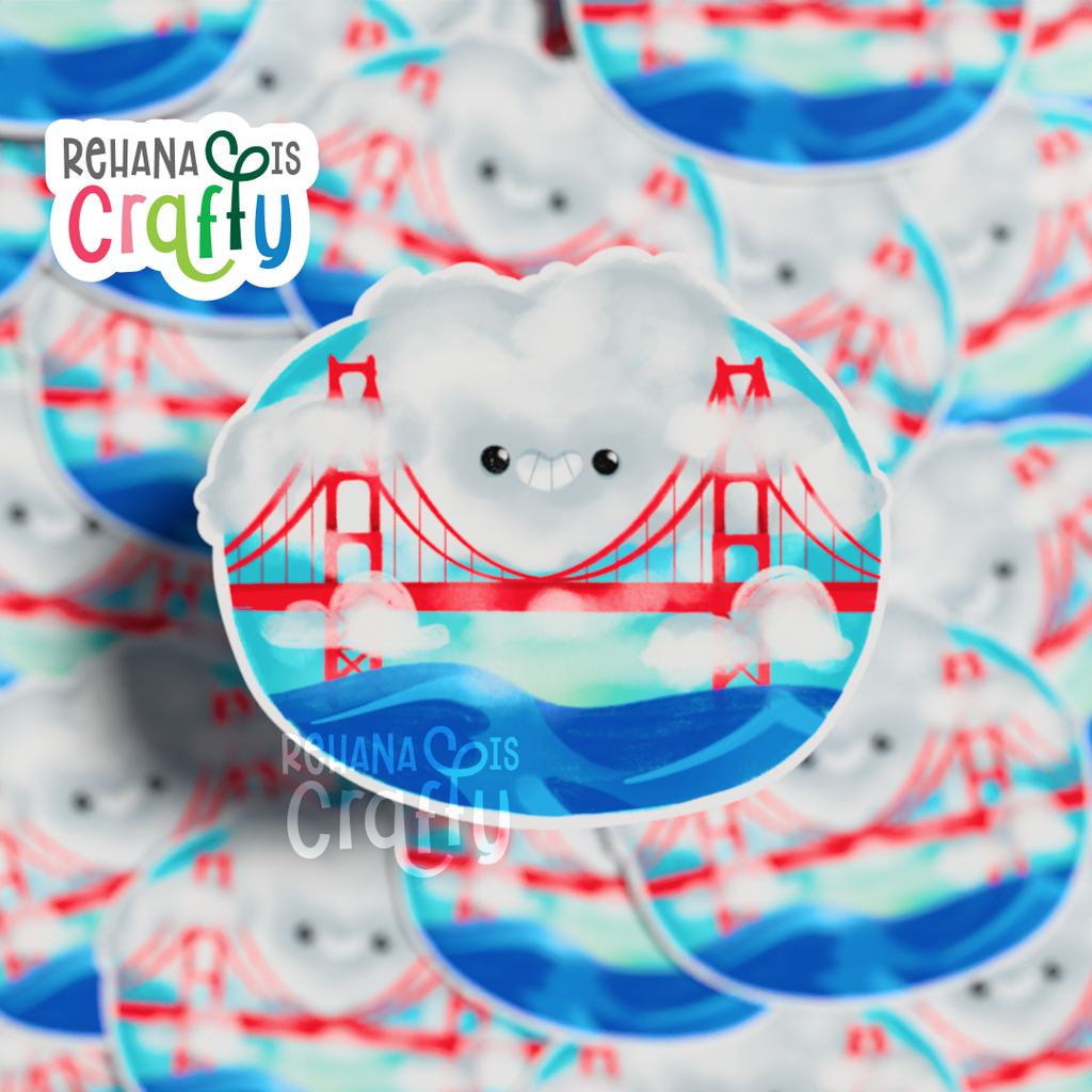 Karl the Fog | Vinyl Sticker