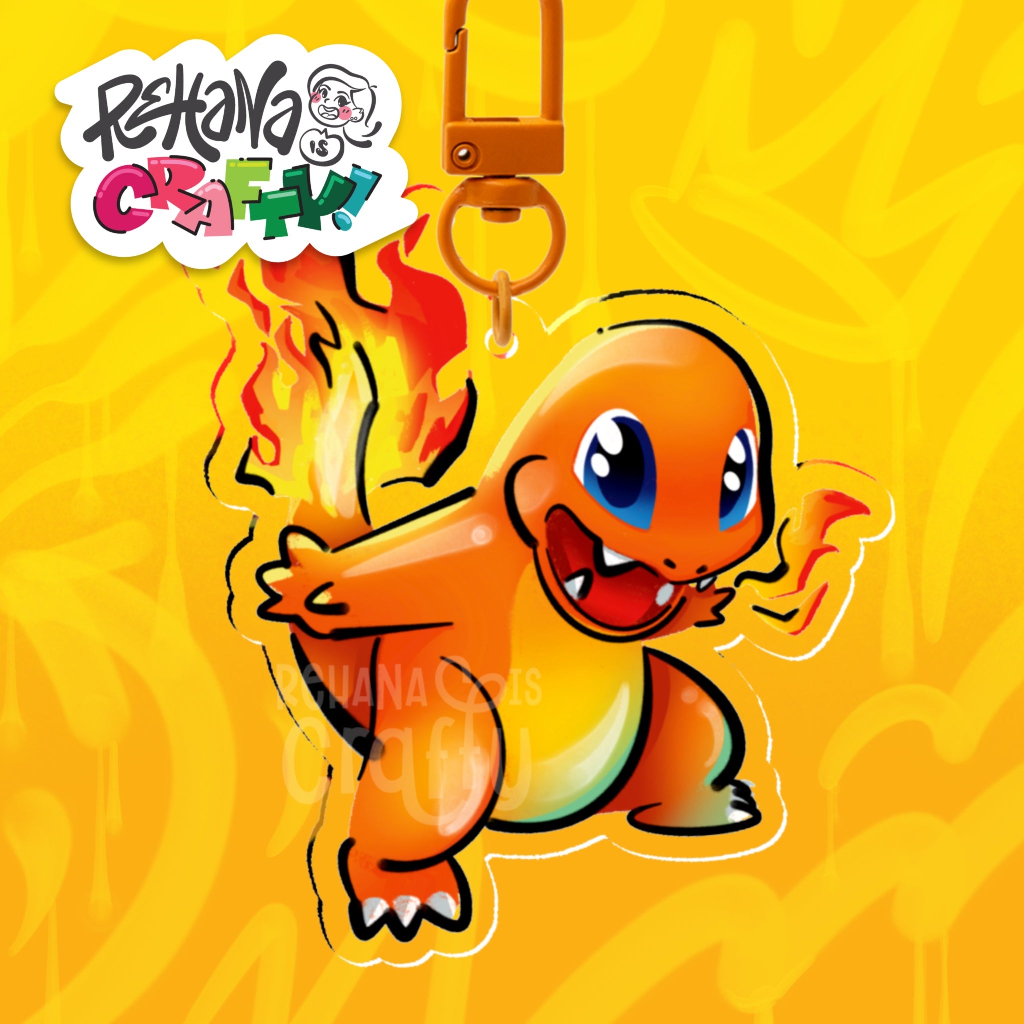 Charmander | Acrylic Keychain