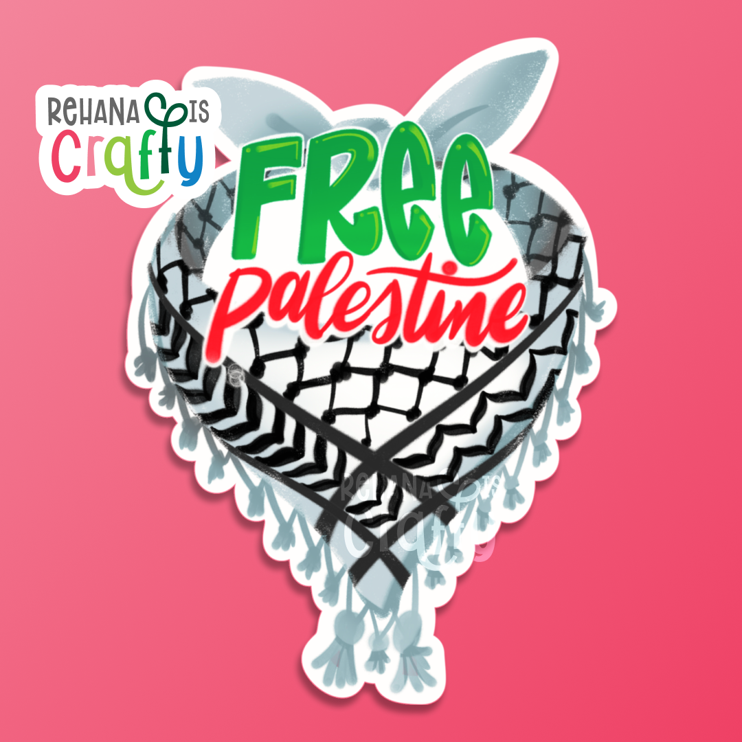 Keffiyeh | Vinyl Sticker