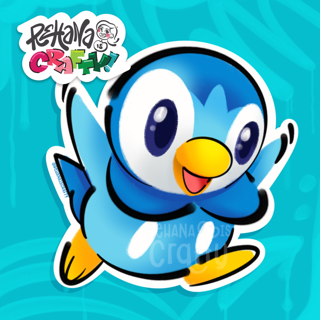Piplup | Vinyl Sticker