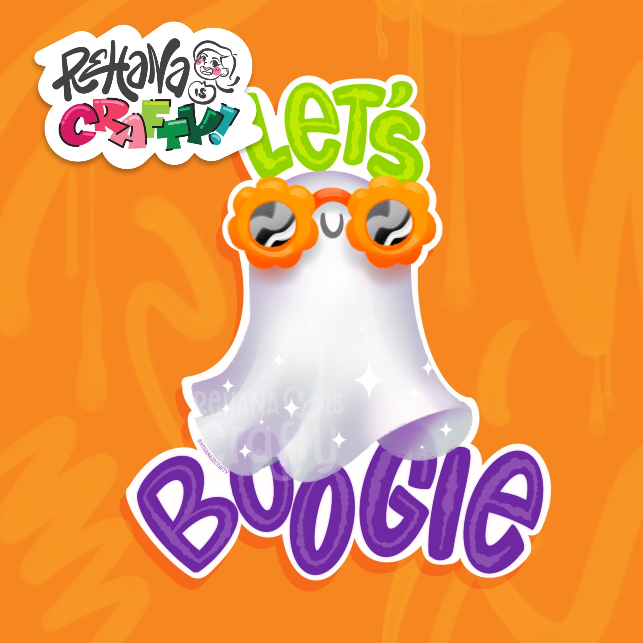 Disco Ghost | Vinyl Sticker