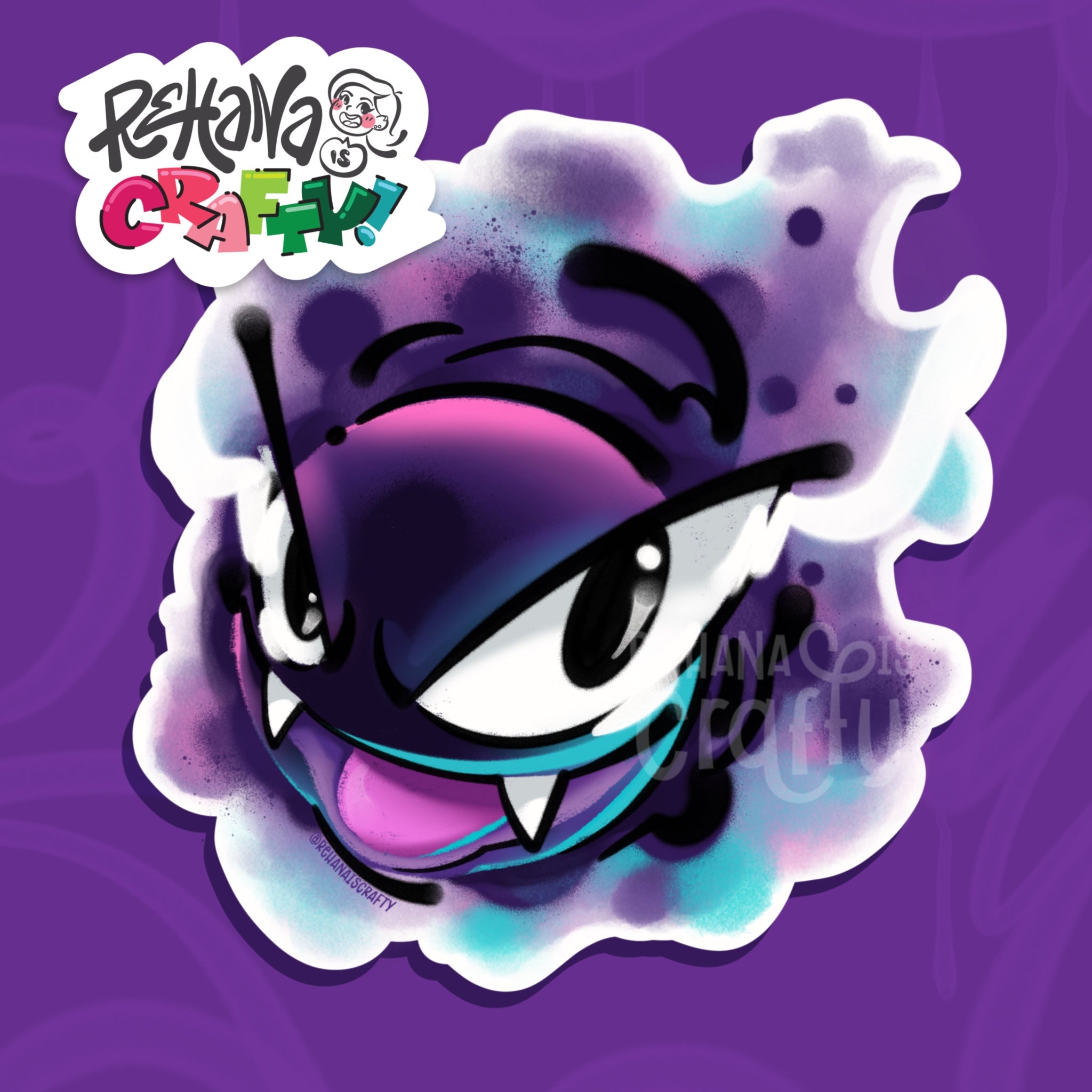 Ghastly | Vinyl Sticker