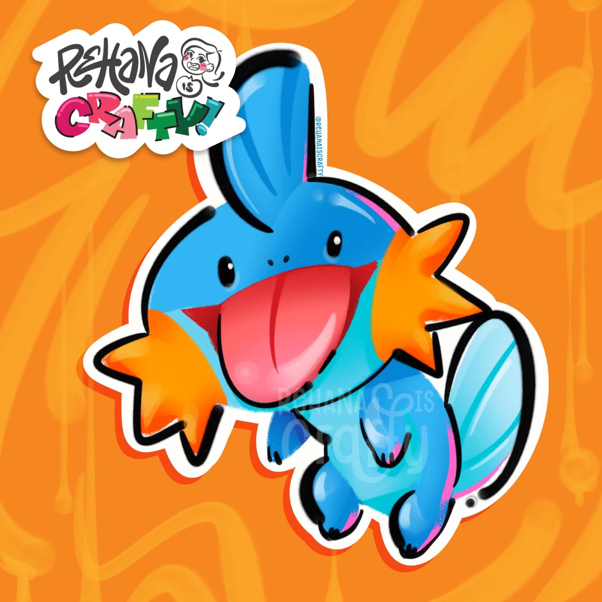 Mudkip | Vinyl Sticker