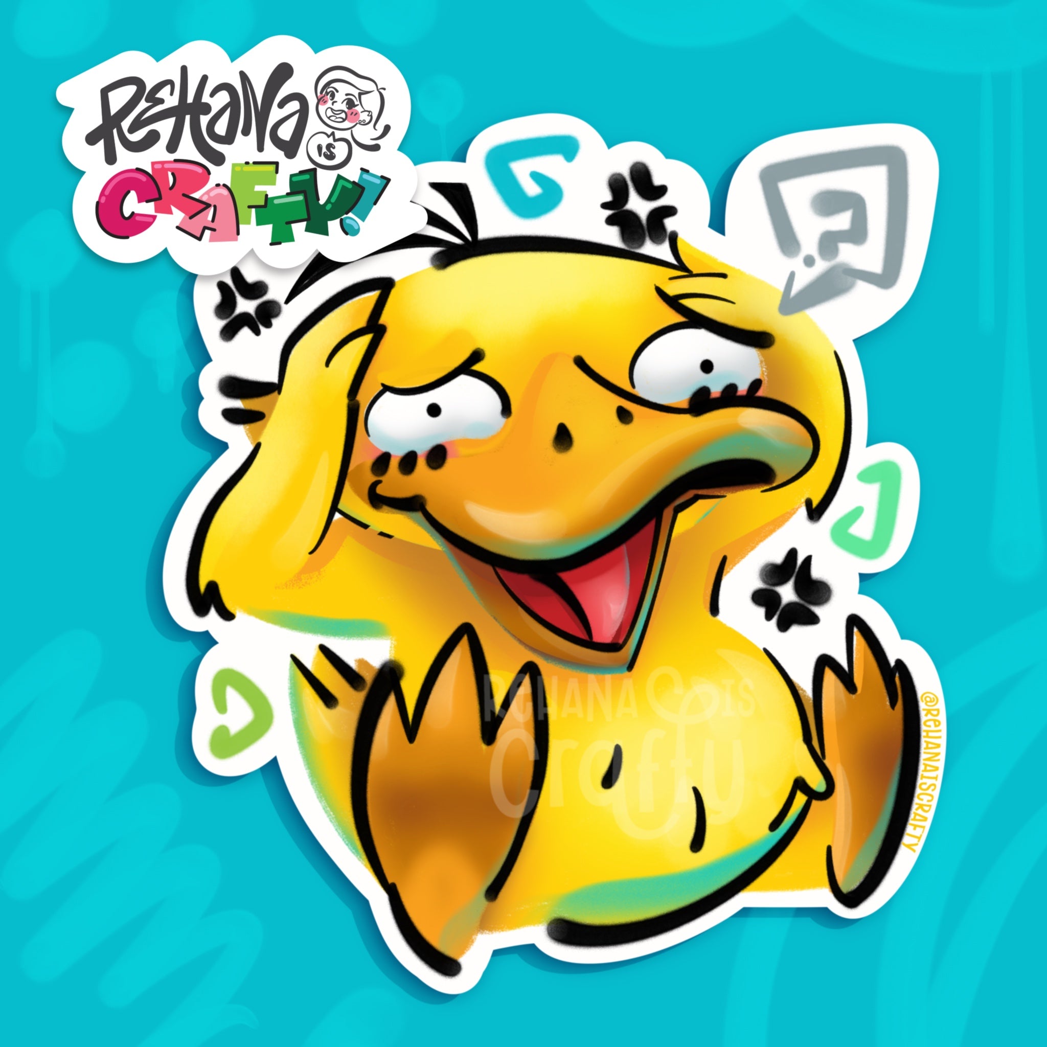 Psyduck | Vinyl Sticker