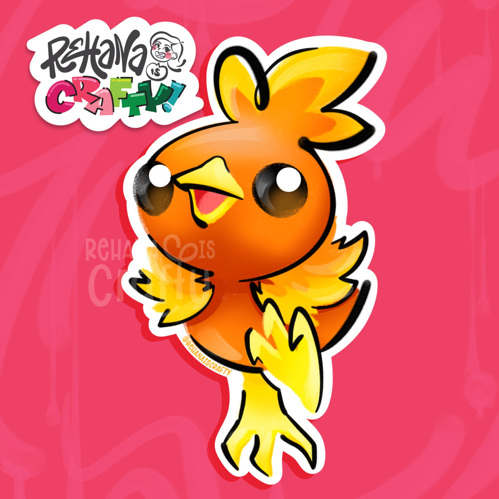 Torchic Pokémon | Vinyl Sticker