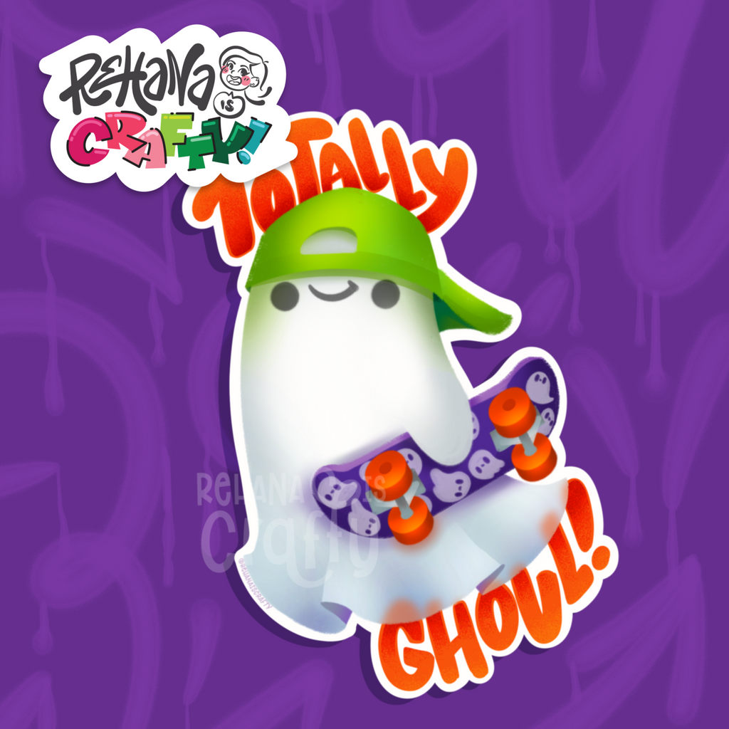 "Totally Ghoul!" | Vinyl Sticker
