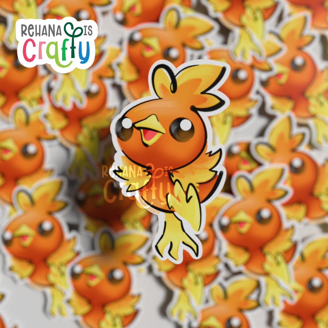 Torchic Pokémon | Vinyl Sticker